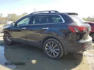 2015 Mazda CX-9 Grand Touring with VIN JM3TB3DV7F0448203, listed as a Copart auction lot 52254895 with 127,141 mi miles and Salvage title. Bid and sale history available at DreamBid. Image 2.