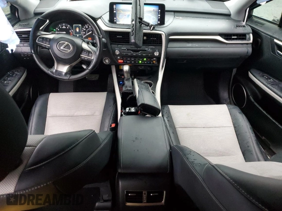 2022 Lexus RX 350 with VIN 2T2HZMAA2NC222393, listed as a Copart auction lot 85711084 with 49,863 mi miles and Salvage title. Bid and sale history available at DreamBid. Image 8.