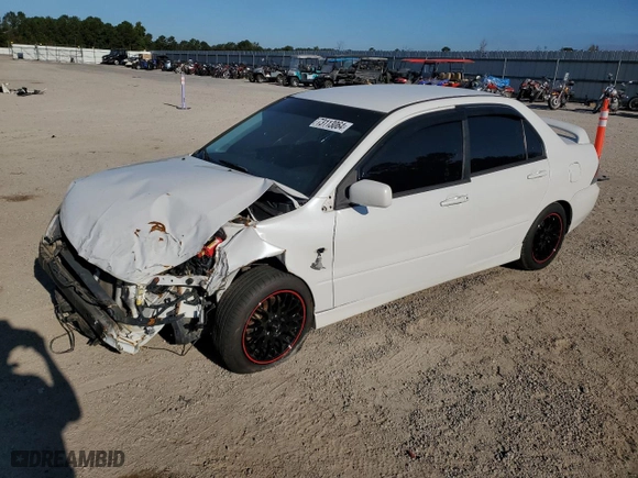 2006 Mitsubishi Lancer OZ-Rally with VIN JA3AJ86E86U007278, listed as a Copart auction lot 73113064 with 0 mi miles and Salvage Title. Bid and sale history available at carsss.com. Image 1.