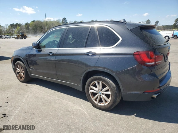 2015 BMW X5 sDrive35i with VIN 5UXKR2C59F0H35121, listed as a Copart auction lot 50539545 with 128,042 mi miles and Clean Title. Bid and sale history available at carsss.com. Image 2.