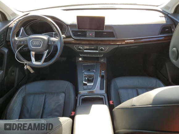 2018 Audi Q5 Premium Plus with VIN WA1BNAFY5J2010455, listed as a Copart auction lot 72926202 with 53,290 mi miles. Bid and sale history available at carsss.com. Image 8.