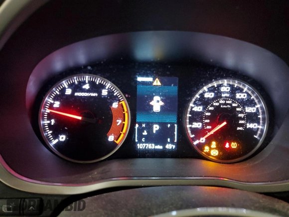 2018 Mitsubishi Eclipse Cross LE z VIN JA4AT4AA9JZ068394, wystawiony jako Copart lot #53265155 z przebiegiem 107 763 mil mil oraz Szkoda całkowita • Salvage title. Historia ofert i sprzedaży dostępna na DreamBid. Obrazek 9.