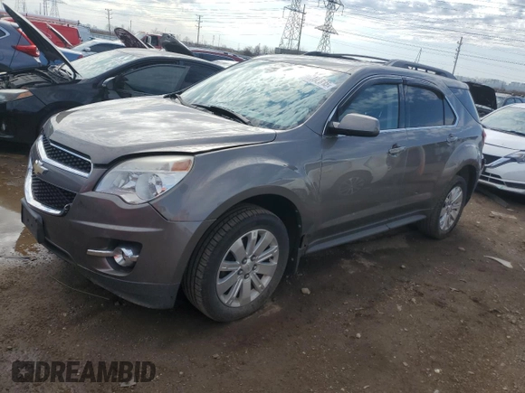 2011 Chevrolet Equinox LT w/2LT with VIN 2CNFLNE52B6201164, listed as a Copart auction lot 50898835 with 104,743 mi miles and Salvage Title. Bid and sale history available at carsss.com. Image 1.