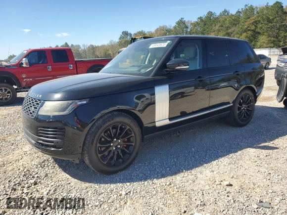 2018 Land Rover Range Rover HSE with VIN SALGS2RK1JA383444, listed as a Copart auction lot 48843825 with 186,706 mi miles and Clean title. Bid and sale history available at DreamBid. Image 1.