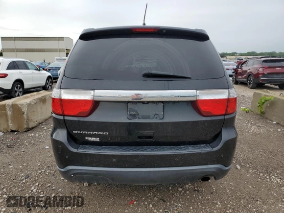 2013 Dodge Durango SXT with VIN 1C4RDHAG5DC552474, listed as a Copart auction lot 65185985 with 179,910 mi miles and Clean title. Bid and sale history available at DreamBid. Image 6.
