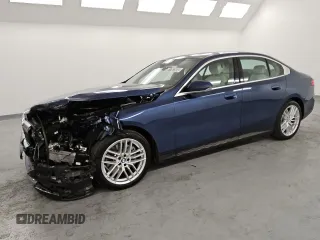 2024 BMW 5 Series 530i with VIN WBA43FJ05RCP84503, listed as a Copart auction lot 81787554 with 20,200 mi miles and Clean Title. Bid and sale history available at carsss.com. Image 1.