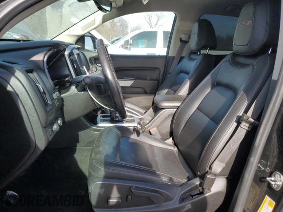 2018 Chevrolet Colorado 4WD ZR2 with VIN 1GCPTEE1XJ1280915, listed as a Copart auction lot 46861065 with 53,781 mi miles and Salvage Title. Bid and sale history available at carsss.com. Image 7.