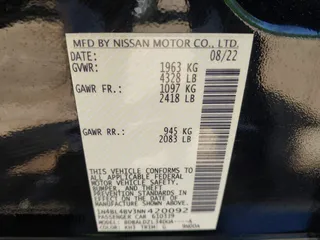 2022 Nissan Altima S z VIN 1N4BL4BV3NN420092, wystawiony jako IAAI lot #41996137 z przebiegiem 52 286 mil mil oraz . Historia ofert i sprzedaży dostępna na DreamBid. Obrazek 9.