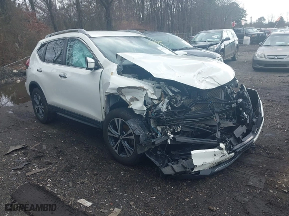 2019 Nissan Rogue SL with VIN 5N1AT2MT8KC817404, listed as a IAAI auction lot 41735617 with 50,940 mi miles. Bid and sale history available at carsss.com. Image 1.