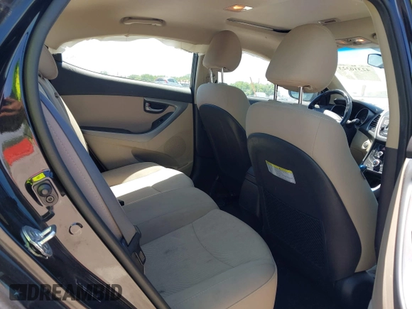 2016 Hyundai Elantra SE with VIN 5NPDH4AE7GH765327, listed as a IAAI auction lot 42310323 with Not provided miles and . Bid and sale history available at DreamBid. Image 8.