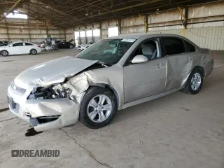 2012 Chevrolet Impala LS Retail with VIN 2G1WA5E30C1258494, listed as a Copart auction lot 82051514 with 128,508 mi miles and Salvage Title. Bid and sale history available at DreamBid. Image 1.