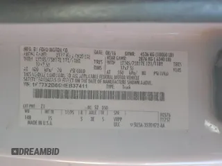 2017 Ford F-250 XLT с VIN 1FT7X2B65HEB37411, выставлен на аукционе Copart как лот 53124885 с пробегом 223 741 миль миль и Чистый • Clean title. История ставок и продаж доступна на DreamBid. Изображение 12.
