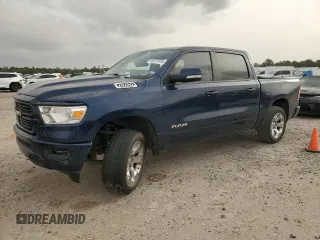 2020 Ram 1500 Big Horn with VIN 1C6SRFFT2LN233654, listed as a Copart auction lot 49727415 with 113,502 mi miles and Salvage Title. Bid and sale history available at carsss.com. Image 1.