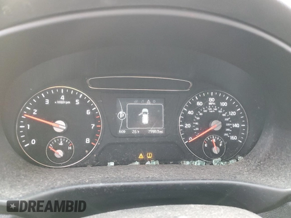 2018 Kia Sorento LX with VIN 5XYPG4A31JG408206, listed as a Copart auction lot 43334625 with 79,963 mi miles and Salvage Title. Bid and sale history available at carsss.com. Image 9.