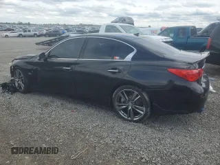 2017 Infiniti Q50 Sport z VIN JN1EV7AP9HM736244, wystawiony jako Copart lot #53419965 z przebiegiem 81 629 mil mil oraz Szkoda całkowita • Salvage title. Historia ofert i sprzedaży dostępna na DreamBid. Obrazek 2.