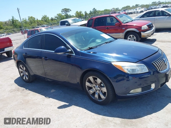 2012 Buick Regal with VIN 2G4GR5EK7C9157820, listed as a IAAI auction lot 42069252 with 216,790 mi miles and . Bid and sale history available at DreamBid. Image 1.