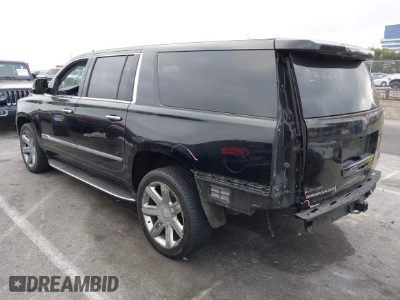 2020 Cadillac Escalade ESV Luxury z VIN 1GYS4HKJ7LR116999, wystawiony jako IAAI lot #40707280 z przebiegiem 117 358 mil mil oraz . Historia ofert i sprzedaży dostępna na DreamBid. Obrazek 3.