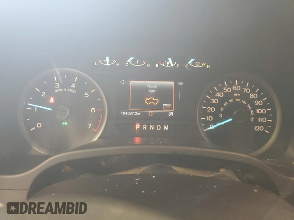 2018 Ford F-150 XL with VIN 1FTFW1E53JFC71488, listed as a Copart auction lot 62917705 with 164,587 mi miles and Clean title. Bid and sale history available at DreamBid. Image 9.