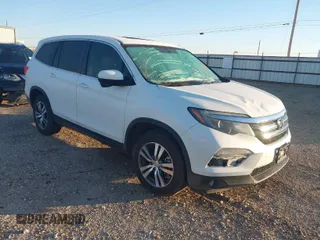 2017 Honda Pilot EX-L with VIN 5FNYF5H5XHB009655, listed as a IAAI auction lot 41716552 with 73,118 mi miles. Bid and sale history available at carsss.com. Image 1.
