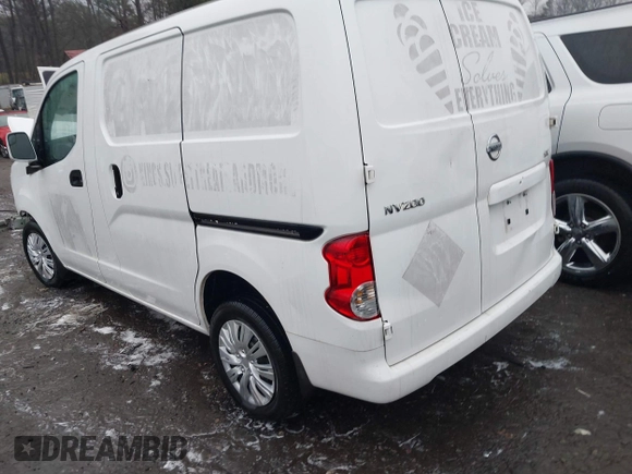 2017 Nissan NV200 Compact Cargo S with VIN 3N6CM0KN1HK715381, listed as a IAAI auction lot 41523154 with 150,448 mi miles. Bid and sale history available at carsss.com. Image 3.