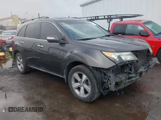 2012 Acura MDX Tech/Entertainment Pkg with VIN 2HNYD2H44CH502658, listed as a IAAI auction lot 41576254 with 174,011 mi miles. Bid and sale history available at carsss.com. Image 1.