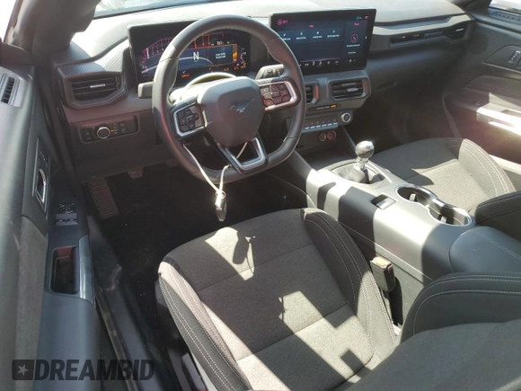 2024 Ford Mustang GT with VIN 1FA6P8CF6R5426849, listed as a Copart auction lot 52545105 with Not Provided miles and Salvage Title. Bid and sale history available at DreamBid. Image 8.