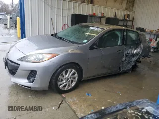 2013 Mazda 3 i Touring with VIN JM1BL1L71D1709518, listed as a Copart auction lot 47704795 with 107,790 mi miles and Salvage title. Bid and sale history available at DreamBid. Image 1.