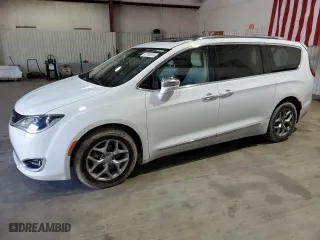 2017 Chrysler Pacifica Limited with VIN 2C4RC1GG5HR515777, listed as a Copart auction lot 47783875 with 150,169 mi miles and Salvage Title. Bid and sale history available at carsss.com. Image 1.