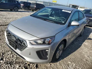 2021 Hyundai Ioniq Blue with VIN KMHC65LC6MU258175, listed as a Copart auction lot 79591014 with 40,169 mi miles and Non repairable. Bid and sale history available at DreamBid. Image 1.