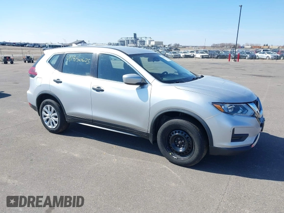 2019 Nissan Rogue SV with VIN KNMAT2MV0KP537250, listed as a IAAI auction lot 41850625 with 109,474 mi miles. Bid and sale history available at carsss.com. Image 1.