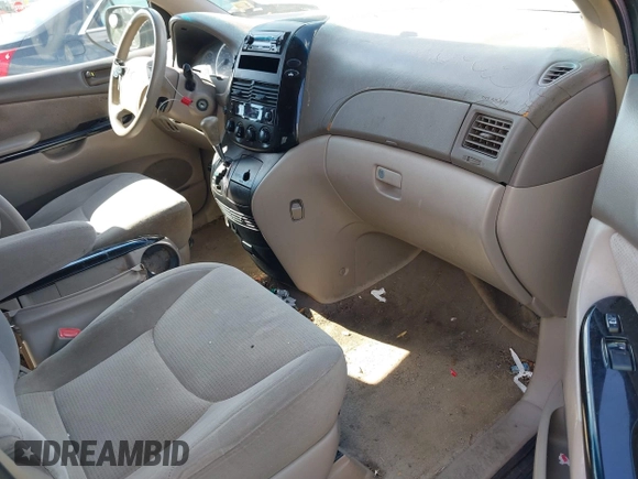 2005 Toyota Sienna CE with VIN 5TDZA23C05S294140, listed as a IAAI auction lot 42192185 with 204,621 mi miles and . Bid and sale history available at DreamBid. Image 5.