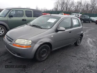 2008 Chevrolet Aveo LS with VIN KL1TD66658B110470, listed as a IAAI auction lot 41802890 with 116,376 mi miles and . Bid and sale history available at DreamBid. Image 17.
