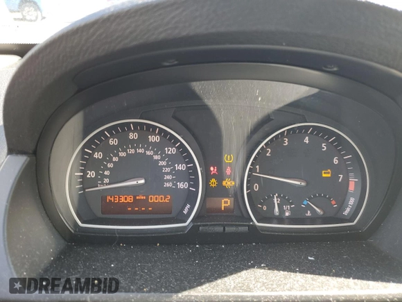2008 BMW X3 3.0si with VIN WBXPC93448WJ20078, listed as a Copart auction lot 46501855 with 143,308 mi miles and Salvage Title. Bid and sale history available at DreamBid. Image 9.