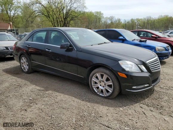 2013 Mercedes-Benz E-Class E 350 Luxury with VIN WDDHF8JB2DA706571, listed as a Copart auction lot 53613455 with 120,333 mi miles and Salvage Title. Bid and sale history available at carsss.com. Image 4.