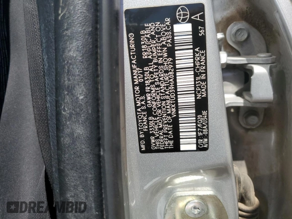 2017 Toyota Yaris L с VIN VNKKTUD39HA082979, выставлен на аукционе Copart как лот 53203325 с пробегом 139 200 миль миль и Списание • Salvage title. История ставок и продаж доступна на DreamBid. Изображение 14.