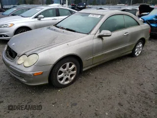 2004 Mercedes-Benz CLK-Class 3.2L with VIN WDBTJ65J34F115529, listed as a Copart auction lot 87962895 with 173,512 mi miles and Clean Title. Bid and sale history available at carsss.com. Image 1.