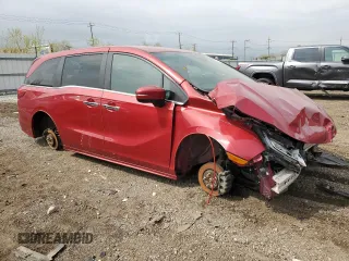2022 Honda Odyssey Touring z VIN 5FNRL6H8XNB044219, wystawiony jako Copart lot #54767665 z przebiegiem 68 965 mil mil oraz Szkoda całkowita • Salvage title. Historia ofert i sprzedaży dostępna na DreamBid. Obrazek 4.