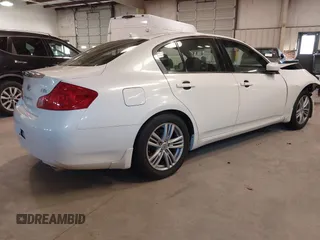 2013 Infiniti G37 x with VIN JN1CV6AR6DM751636, listed as a IAAI auction lot 41129545 with 125,487 mi miles and . Bid and sale history available at carsss.com. Image 4.