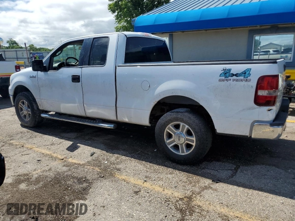 2006 Ford F-150 XLT with VIN 1FTPX14526KB24550, listed as a Copart auction lot 59980785 with Not provided miles and Salvage title. Bid and sale history available at DreamBid. Image 2.