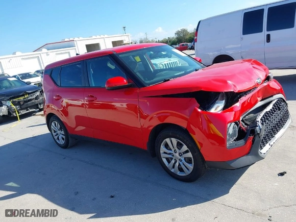 2020 Kia Soul S with VIN KNDJ23AU7L7724832, listed as a IAAI auction lot 41602464 with 90,603 mi miles. Bid and sale history available at carsss.com. Image 13.