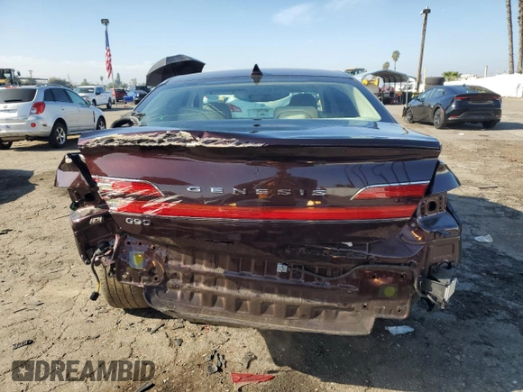 2021 Genesis G90 Premium z VIN KMTF34PA7MU090254, wystawiony jako Copart lot #82356773 z przebiegiem 22 132 mil mil oraz . Historia ofert i sprzedaży dostępna na DreamBid. Obrazek 6.