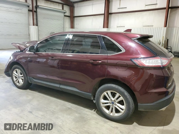2017 Ford Edge SEL with VIN 2FMPK3J88HBB10590, listed as a Copart auction lot 50366035 with 0 mi miles and Salvage Title. Bid and sale history available at carsss.com. Image 2.