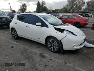2015 Nissan LEAF SL z VIN 1N4AZ0CP0FC321455, wystawiony jako Copart lot #44955645 z przebiegiem Nie podano mil oraz Szkoda całkowita • Salvage title. Historia ofert i sprzedaży dostępna na DreamBid. Obrazek 4.
