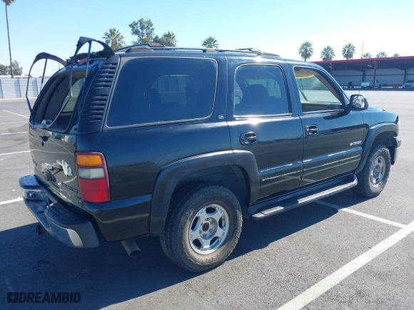 2001 Chevrolet Tahoe LS with VIN 1GNEK13T91R123781, listed as a IAAI auction lot 40609188 with 1 mi miles. Bid and sale history available at carsss.com. Image 4.