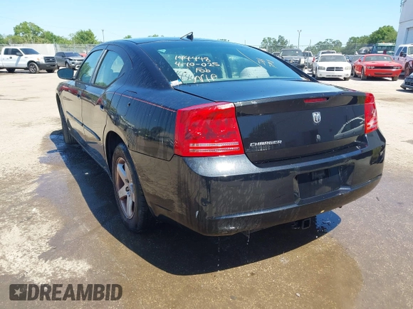 2008 Dodge Charger with VIN 2B3KA43R58H144448, listed as a IAAI auction lot 42015594 with 199,886 mi miles and . Bid and sale history available at carsss.com. Image 3.