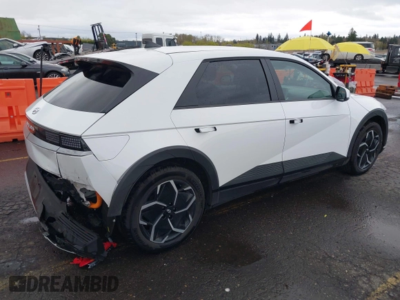 2024 Hyundai Ioniq 5 SEL with VIN KM8KNDDF5RU305186, listed as a IAAI auction lot 41905785 with 12,105 mi miles and . Bid and sale history available at DreamBid. Image 4.