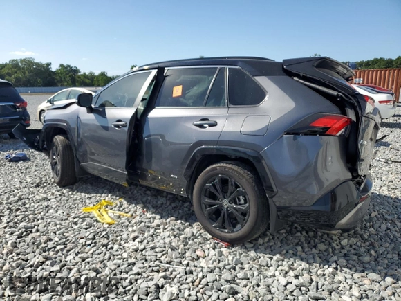 2024 Toyota RAV4 Hybrid XSE with VIN 4T3E6RFV7RU144746, listed as a Copart auction lot 51058845 with 14,030 mi miles and Salvage Title. Bid and sale history available at carsss.com. Image 2.