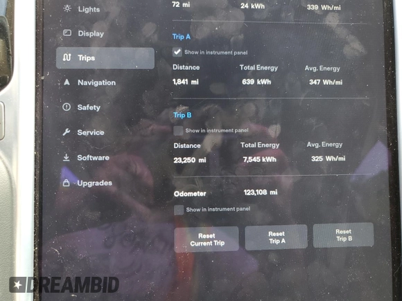 2014 Tesla Model S 60 с VIN 5YJSA1S17EFP66205, выставлен на аукционе Copart как лот 64817025 с пробегом 123 108 миль миль и Чистый • Clean title. История ставок и продаж доступна на DreamBid. Изображение 9.