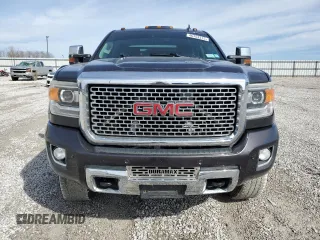 2015 GMC Sierra 2500HD available WiFi Denali with VIN 1GT120E84FF535352, listed as a Copart auction lot 46753315 with 155,369 mi miles and Salvage Title. Bid and sale history available at carsss.com. Image 5.