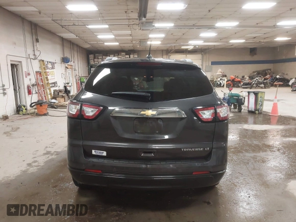 2016 Chevrolet Traverse LT z VIN 1GNKRHKD7GJ205694, wystawiony jako IAAI lot #41292588 z przebiegiem 109 626 mil mil oraz . Historia ofert i sprzedaży dostępna na DreamBid. Obrazek 16.